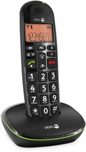 Schnurlose Telefone Doro PhoneEasy 100 W Schnurlostelefon Schwarz 6 Schnurlose Telefone Doro PhoneEasy 100 W Schnurlostelefon Schwarz – Bild 6