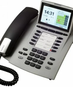 Agfeo ST 45 System-Telefon Für TK-Anlagen Silber