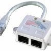 Zubehör Value T-Adapter RJ-45 Für ISDN Weiß