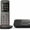 Schnurlose Telefone Gigaset CL660A Mit Box 200A Schnurlostelefon Mit Anrufbeantworter Anthrazit