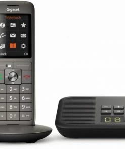 Schnurlose Telefone Gigaset CL660A Mit Box 200A Schnurlostelefon Mit Anrufbeantworter Anthrazit