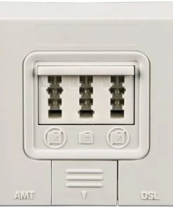 Zubehör Hama VDSL 2 Splitter Weiß