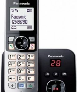 Schnurlose Telefone Panasonic KX-TG6821GB Schnurlostelefon Mit Anrufbeantworter Schwarz -Festnetz Verkaufsladen 0e4a5e5e 949d 4e24 a1ac edb96427a35f 600x600