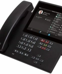 TK-Anlagen Auerswald COMfortel D-600 Schnurgebundenes IP Telefon Schwarz