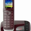 Schnurlose Telefone Panasonic KX-TGJ320GR Schnurlostelefon Mit Anrufbeantworter Weinrot