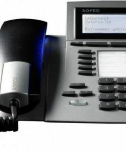 Agfeo ST 42 System-Telefon Für TK-Anlagen Silber