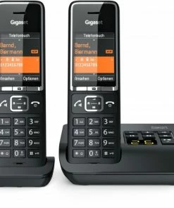 Schnurlose Telefone Gigaset Comfort 550A Duo Schnurlostelefon Mit Anrufbeantworter Schwarz/chrom -Festnetz Verkaufsladen 18c61e96 5f1d 414c 8e63 c117558e233f 600x600