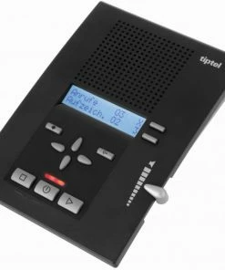 Tiptel 309 Digitaler Anrufbeantworter Schwarz