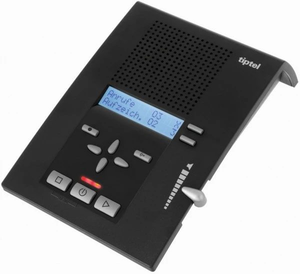 Tiptel 309 Digitaler Anrufbeantworter Schwarz 1 Tiptel 309 Digitaler Anrufbeantworter Schwarz