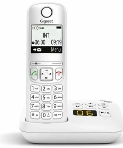 Schnurlose Telefone Gigaset A690A Schnurlostelefon Mit Anrufbeantworter Weiß