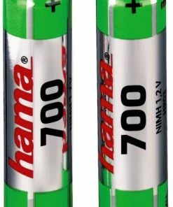 Zubehör Hama NiMH-Akkus 2x AAA 700 MAh 1,2V
