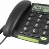 Telefone Mit Kabel Doro PhoneEasy 312 Cs Schnurgebundenes Telefon Schwarz