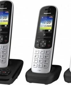 Schnurlose Telefone Panasonic KX-TGH723GS Schnurlostelefon Mit Anrufbeantworter Schwarz -Festnetz Verkaufsladen 2fb37d6b 36b9 432a 8027 1caac2cffdf0 600x600