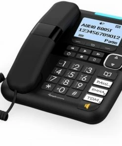 Telefone Mit Kabel Amplicomms BigTel 1580 Combo Schnurgebundenes Seniorentelefon Mit AB Und Mobilteil Schwarz -Festnetz Verkaufsladen 3141d1fb 7f41 4094 a305 e6c223e0563d 600x600