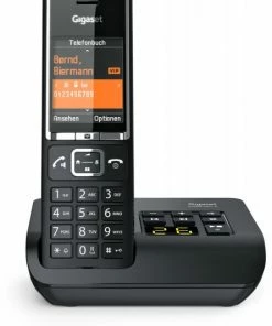 Schnurlose Telefone Gigaset Comfort 550A Schnurlostelefon Mit Anrufbeantworter Schwarz/chrom -Festnetz Verkaufsladen 318a9456 d210 4d47 bb10 ad1834814ba0 600x600