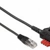Zubehör Hama DSL-Box-Kabel TAE F - Mod 8p2c Schwarz