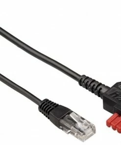 Zubehör Hama DSL-Box-Kabel TAE F - Mod 8p2c Schwarz