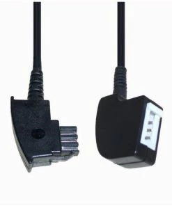 Zubehör E + P T 24 TAE-Kab. F-Norm TAE-St.>Ku.,6m Telefon-Adapter