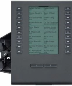 Zubehör Auerswald COMfortel D-XT20i Tastenerweiterung Für COMfortel D-200/210/400/600 Schwarz