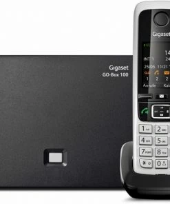 Schnurlose Telefone Gigaset C430 A GO Schnurlostelefon Mit Anrufbeantworter Schwarz