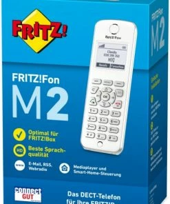 TK-Anlagen AVM FRITZ!Fon M2 Schnurloses IP-Telefon Weiß 8 TK-Anlagen AVM FRITZ!Fon M2 Schnurloses IP-Telefon Weiß -Festnetz Verkaufsladen 3d2292fd 99db 4f8c 9cf5 587e4a612a17 600x600