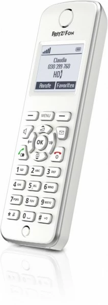 TK-Anlagen AVM FRITZ!Fon M2 Schnurloses IP-Telefon Weiß 2 TK-Anlagen AVM FRITZ!Fon M2 Schnurloses IP-Telefon Weiß – Bild 2