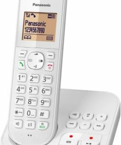 Schnurlose Telefone Panasonic KX-TGC420GW Schnurlostelefon Mit Anrufbeantworter Weiß -Festnetz Verkaufsladen 4220ded5 84dc 46a2 a8b5 8c216284494e 600x600