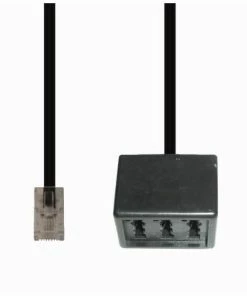 Zubehör E + P T 109/02 We-St.8/4>TAE-NFN-Ku.,0,2m ISDN Adapter