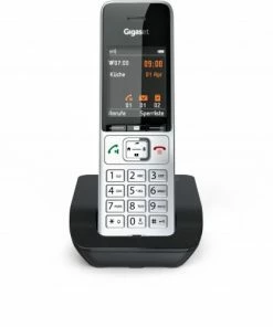 Schnurlose Telefone Gigaset Comfort 500 Schnurlostelefon Silber/schwarz