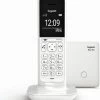 Schnurlose Telefone Gigaset CL390A Schnurlostelefon Mit Anrufbeantworter Lucent White