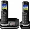 Schnurlose Telefone Panasonic KX-TGJ322GB Schnurlostelefon Mit Anrufbeantworter Schwarz