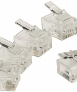 Zubehör Valueline VLTP90923T RJ11-Stecker (10 Stk.) Transparent
