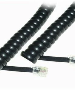 Zubehör E + P T 6 App.-Kab. We-St.>St.,5m Telefonkabel Schwarz