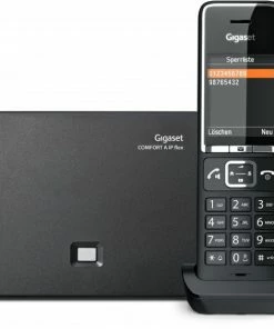 TK-Anlagen Gigaset Comfort 550A IP Flex Schnurloses IP-Telefon Schwarz/chrom -Festnetz Verkaufsladen 6555e390 5862 48dc bbef c70c404fa5c2 600x600