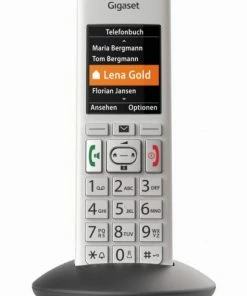 Schnurlose Telefone Gigaset E370HX Schnurlos Solo-Handteil Silber/grau