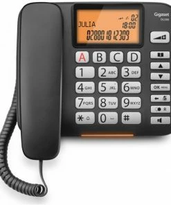Telefone Mit Kabel Gigaset DL580 Schnurgebundenes Telefon Schwarz -Festnetz Verkaufsladen 6a2f82b0 5670 40d2 b2fe 2ad65c1544af 600x600