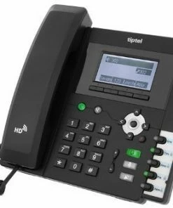 TK-Anlagen Tiptel 3010 Schnurgebundenes IP Telefon Schwarz