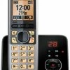 Schnurlose Telefone Panasonic KX-TG6721GB Schnurlostelefon Mit Anrufbeantworter Schwarz