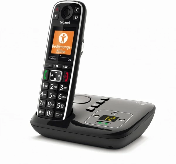 Schnurlose Telefone Gigaset E720A Schnurlostelefon Mit Anrufbeantworter Schwarz 2 Schnurlose Telefone Gigaset E720A Schnurlostelefon Mit Anrufbeantworter Schwarz – Bild 2