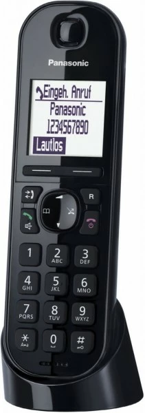 TK-Anlagen Panasonic KX-TGQ200GB Schnurloses IP-Telefon Schwarz