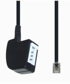 Zubehör E + P T 65 TAE-F-Ku.+We-St. 6/4, 0,2m Telefon-Adapter