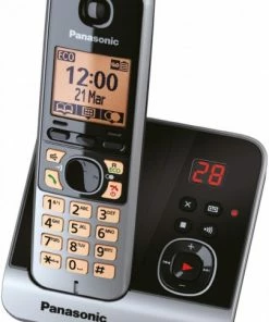 Schnurlose Telefone Panasonic KX-TG6721GB Schnurlostelefon Mit Anrufbeantworter Schwarz -Festnetz Verkaufsladen 7deb90c7 9553 e311 93f7 005056914c46 600x600
