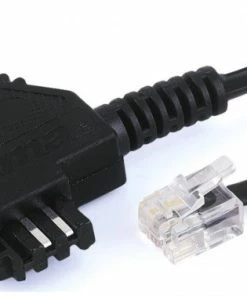 Zubehör Hama TAE F-Kabel Universal (15m) Telefonkabel Schwarz