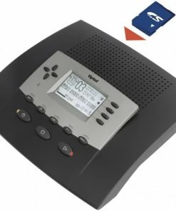 Tiptel 540 SD Digitaler Anrufbeantworter Schwarz/silber