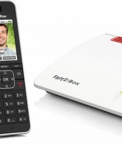 TK-Anlagen AVM FRITZ!Fon C6 Black Schnurloses IP-Telefon Schwarz -Festnetz Verkaufsladen 85576ccd 1169 4cfb a6fe c41225aa94bd 600x600