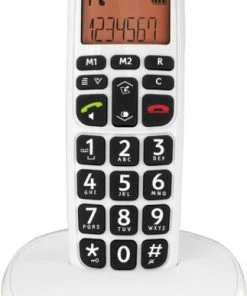 Schnurlose Telefone Doro PhoneEasy 100 W Schnurlostelefon Weiß