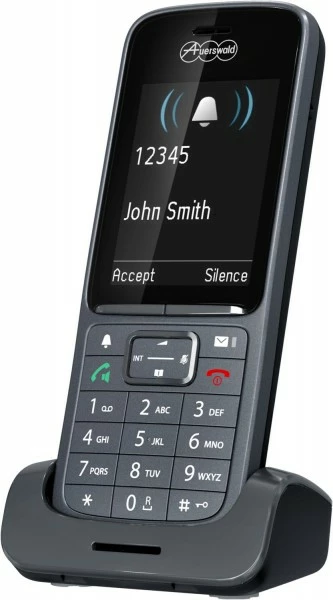 Schnurlose Telefone Auerswald COMfortel M-720 Schnurlostelefon Titangrau 4 Schnurlose Telefone Auerswald COMfortel M-720 Schnurlostelefon Titangrau – Bild 4