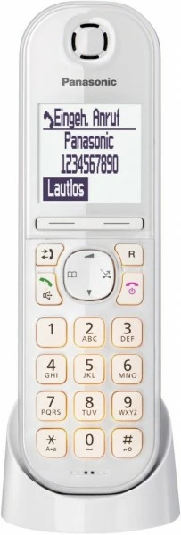 TK-Anlagen Panasonic KX-TGQ200GW Schnurloses IP-Telefon Weiß