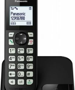 Schnurlose Telefone Panasonic KX-TGC450GB Schnurlostelefon Schwarz