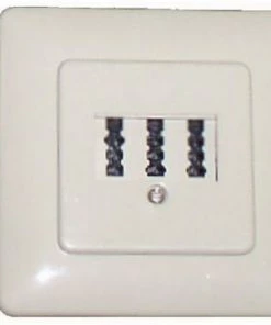 Zubehör E + P T 135 TAE 3 FA, NFF-NO, UP Telefon-Dose